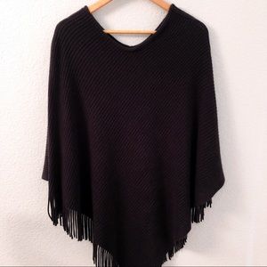 CEJON Fringe Blanket Soft Poncho